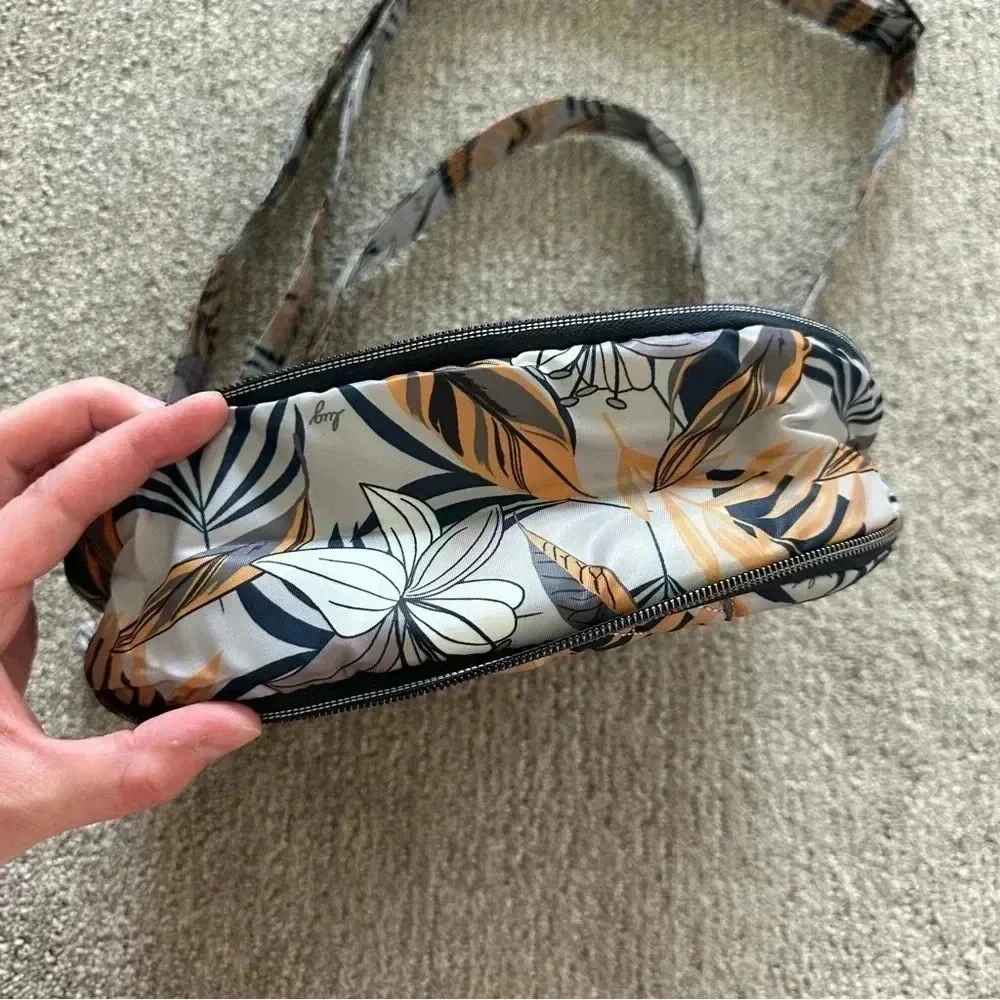 Lug Swivel Convertible Crossbody Double Strap Shoulder Bag Lily‎ Grey